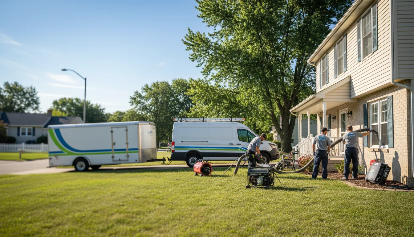 Flooded Basement Restoration And Cleanup With Repair in Wayland, MI near me